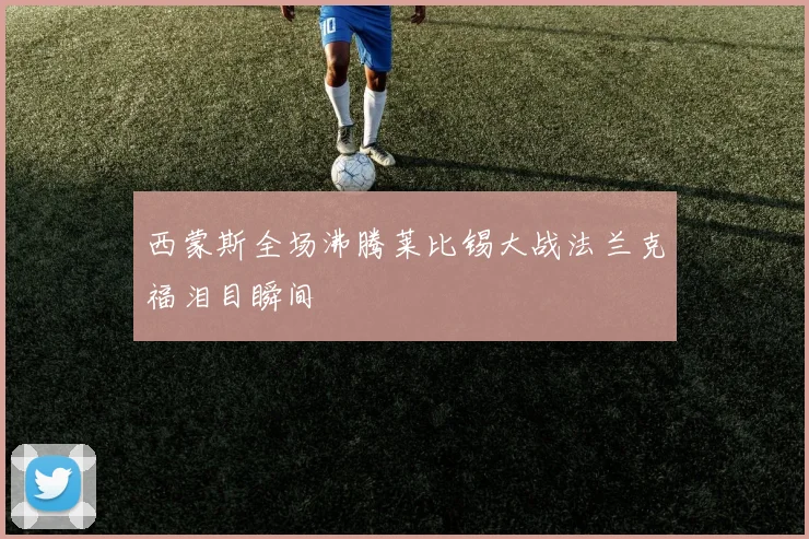 西蒙斯全场沸腾莱比锡大战法兰克福泪目瞬间